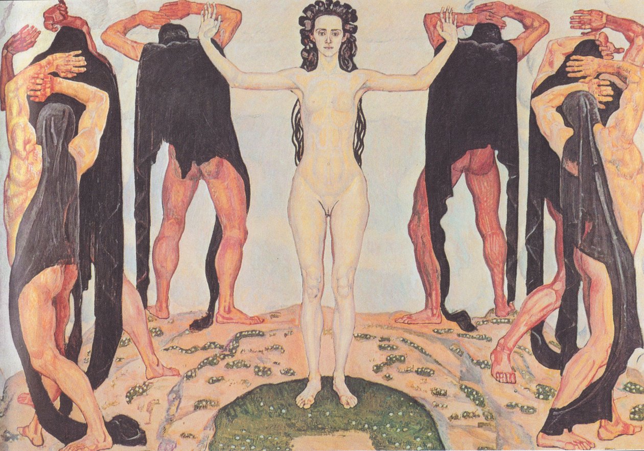 De Waarheid II door Ferdinand Hodler