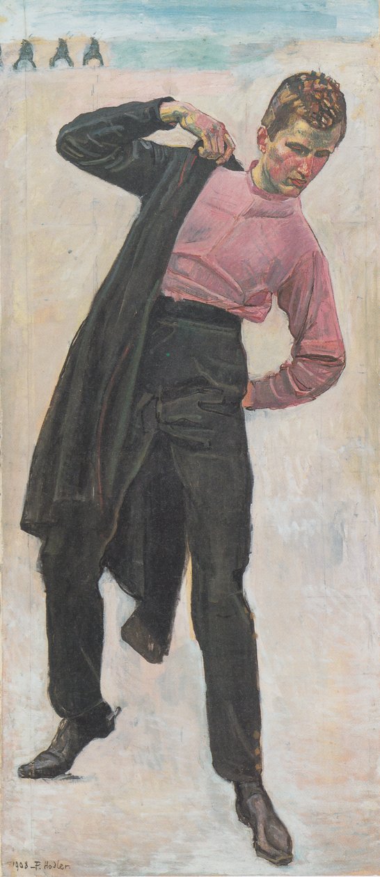 Jena-student door Ferdinand Hodler