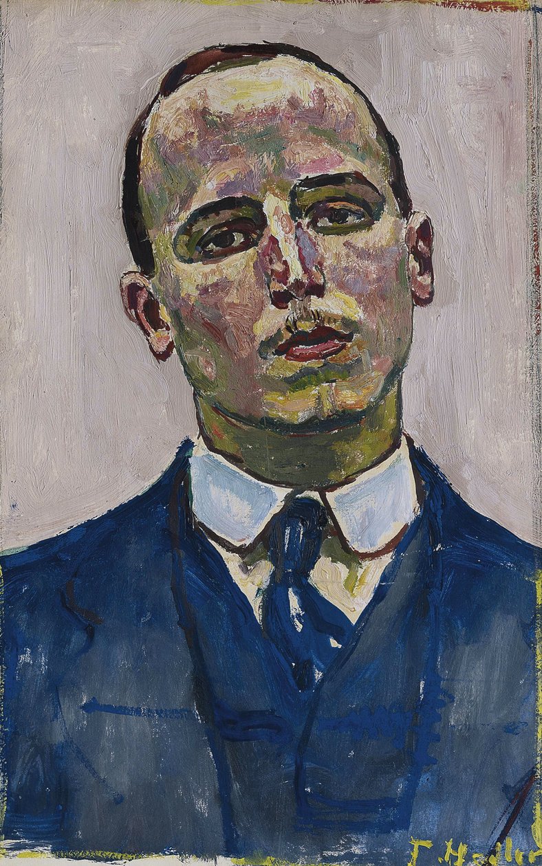 Josef Müller door Ferdinand Hodler