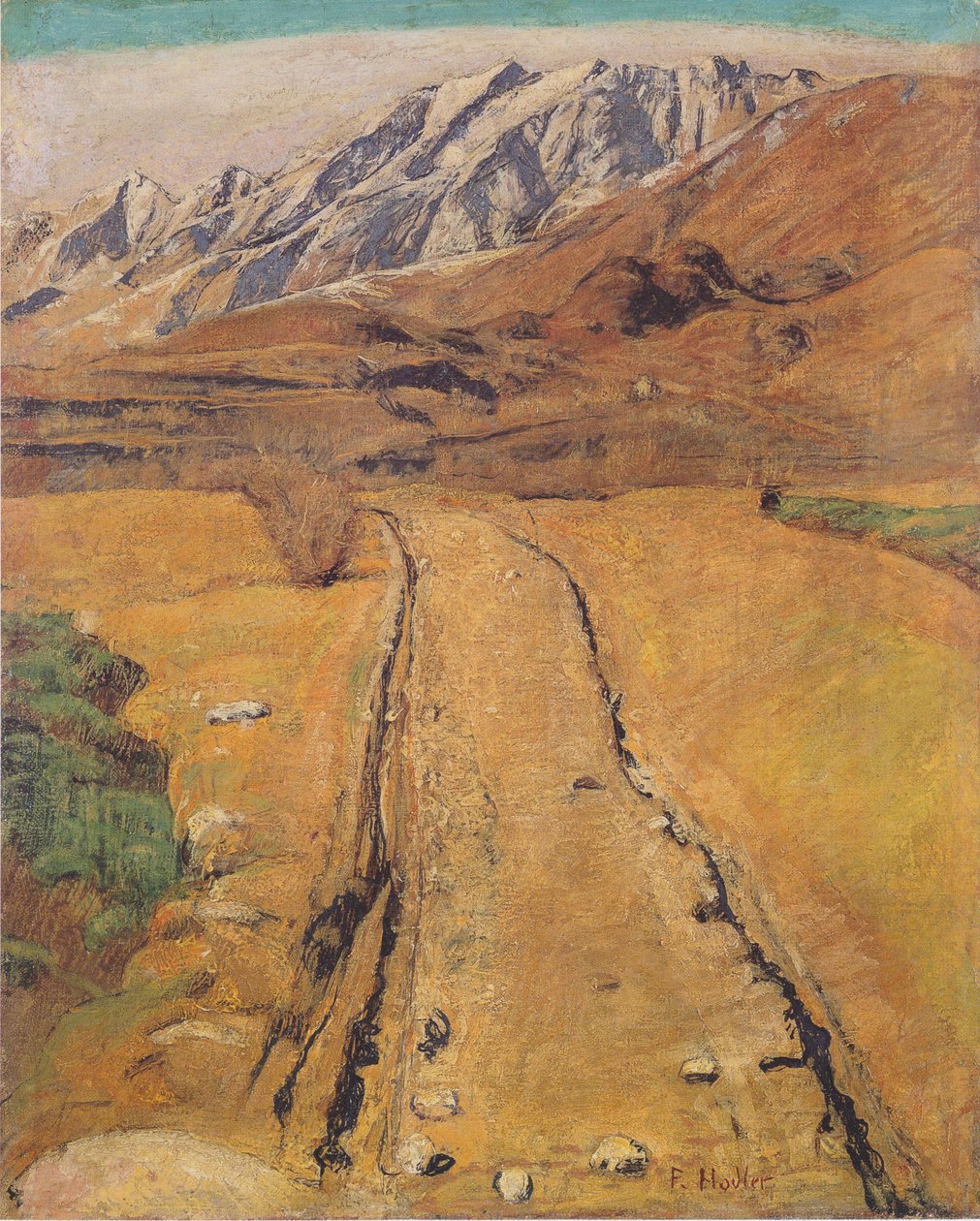 Tessiner landschap door Ferdinand Hodler