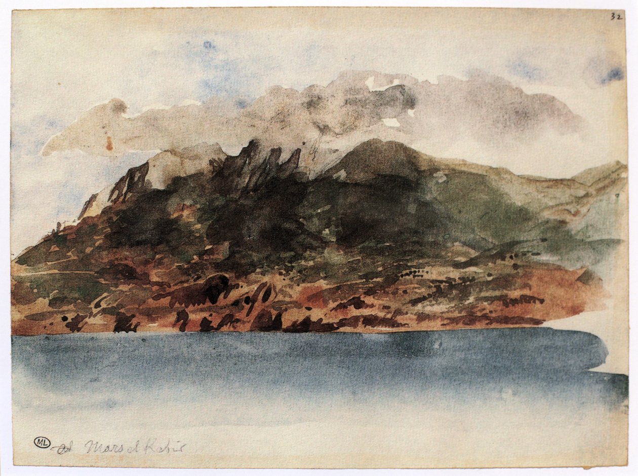 Marokko door Ferdinand Victor Eugene Delacroix