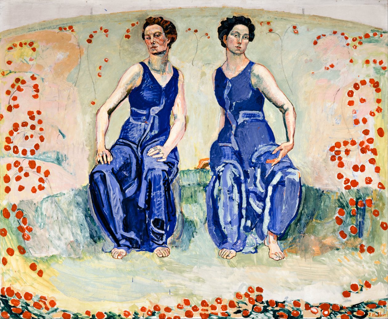 Het Heilige Uur door Ferdinand Hodler