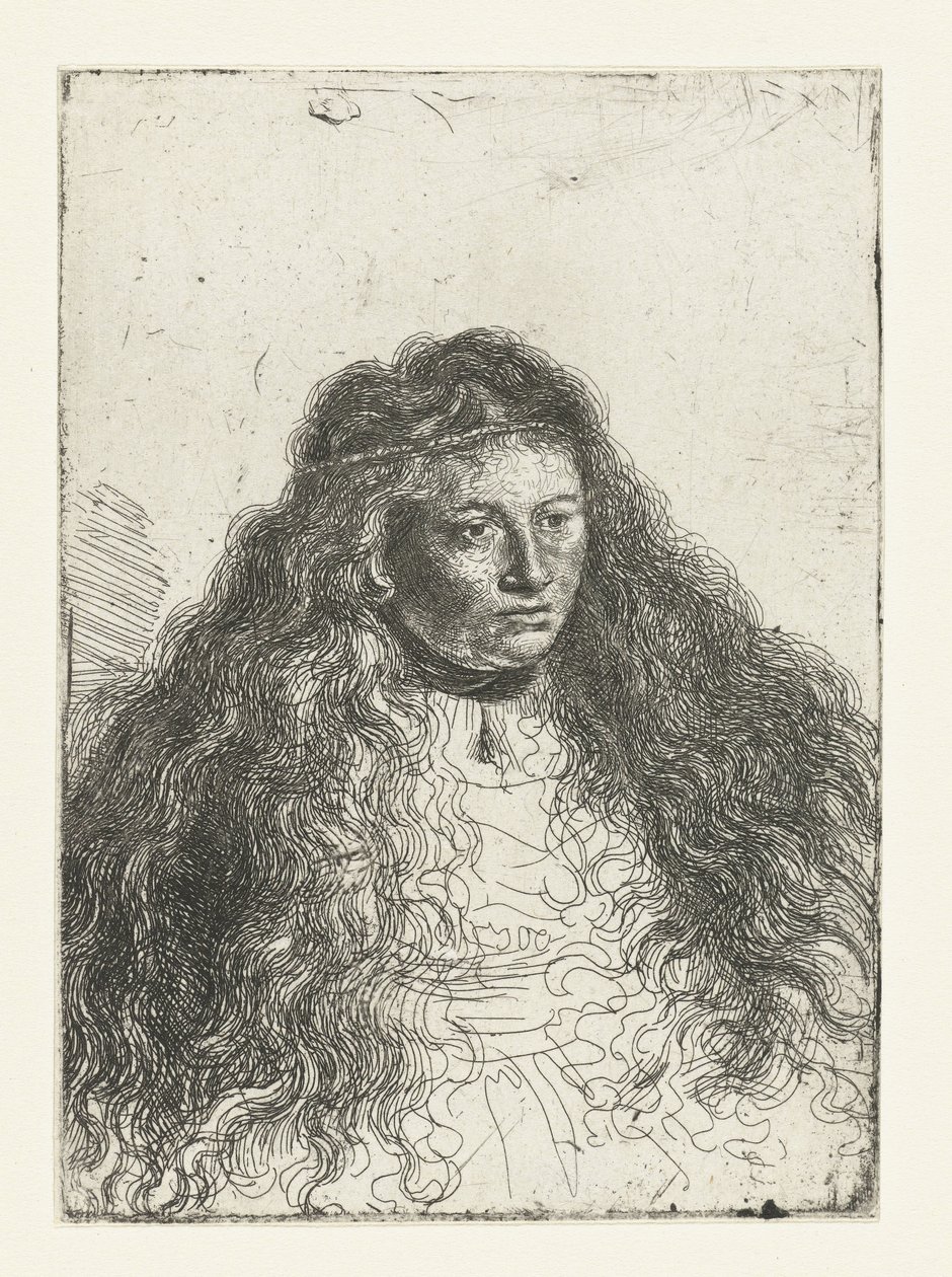 Grote Joodse bruid door Ferdinand Bol (attributed to)