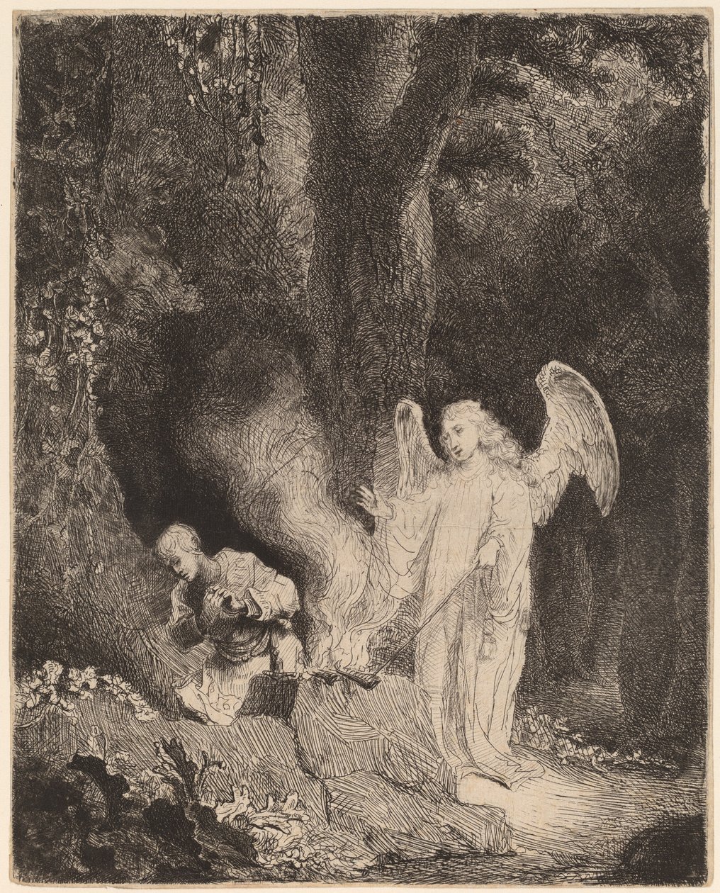 Het Offer van Gideon door Ferdinand Bol