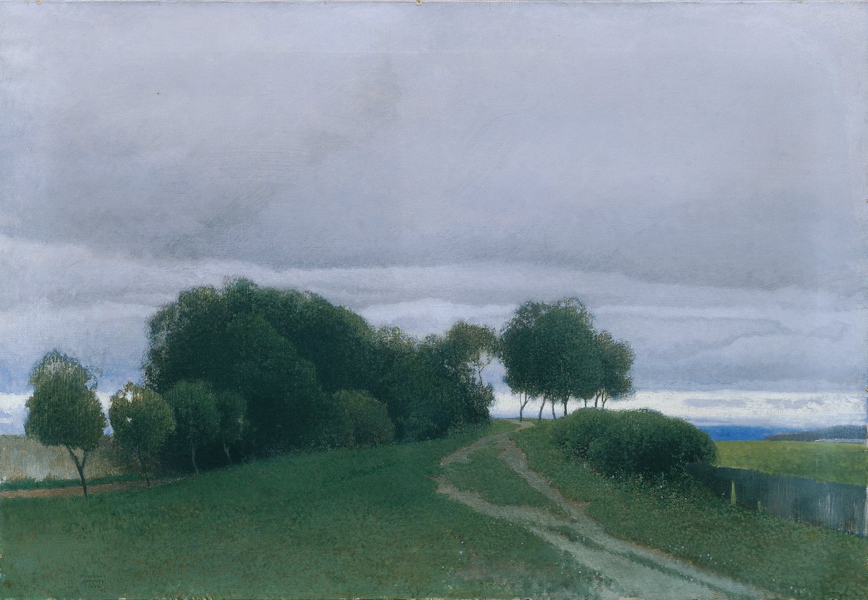 Somber Avond door Ferdinand Brunner