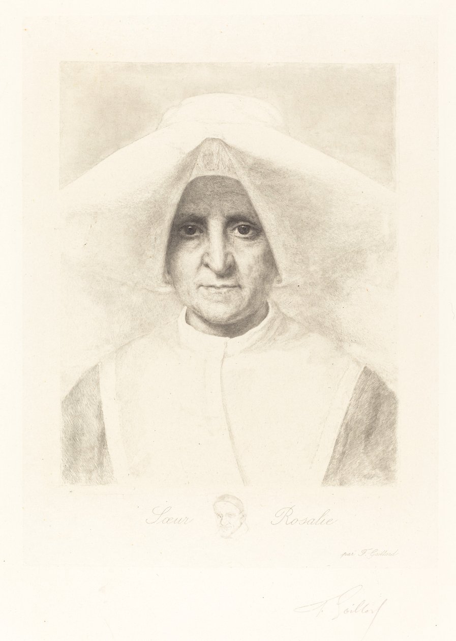 Zuster Rosalie (Soeur Rosalie) door Ferdinand Gaillard