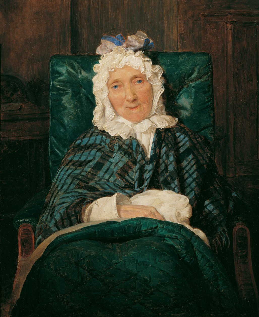Aloisia Eltz in de Leunstoel door Ferdinand Georg Waldmuller
