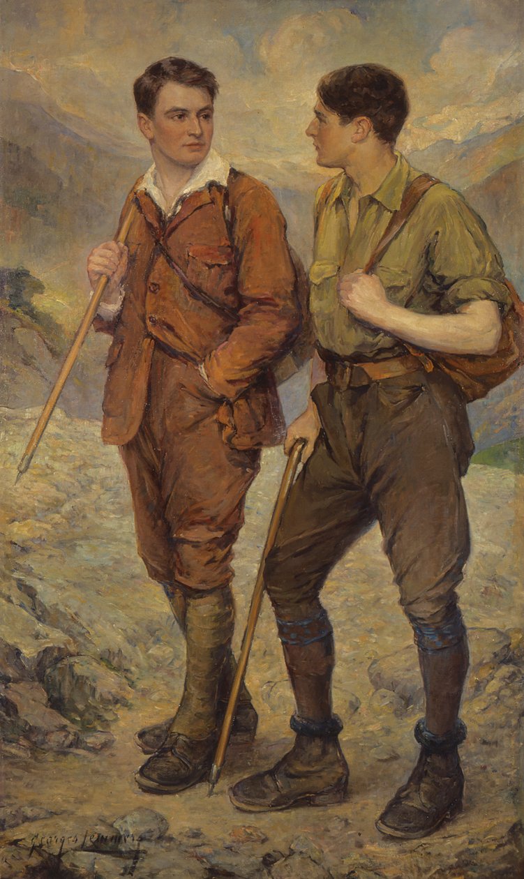 De Hooglandwandeling door Ferdinand George Lemmers