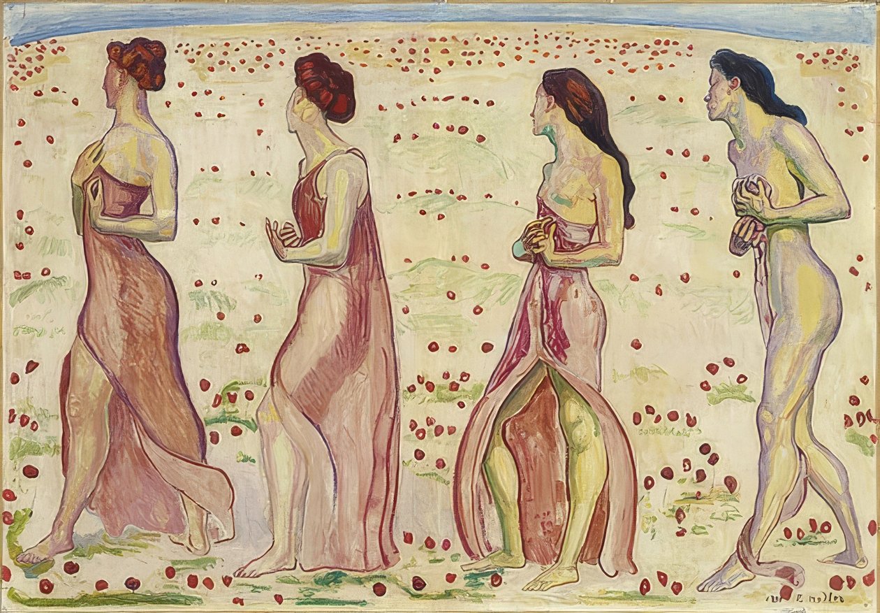 Het gevoel door Ferdinand Hodler
