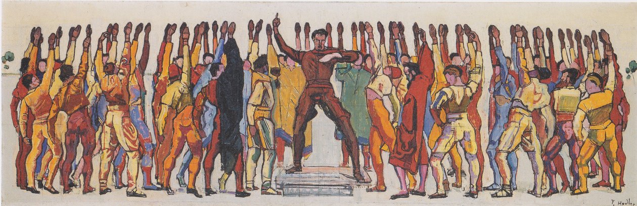 Eendracht door Ferdinand Hodler