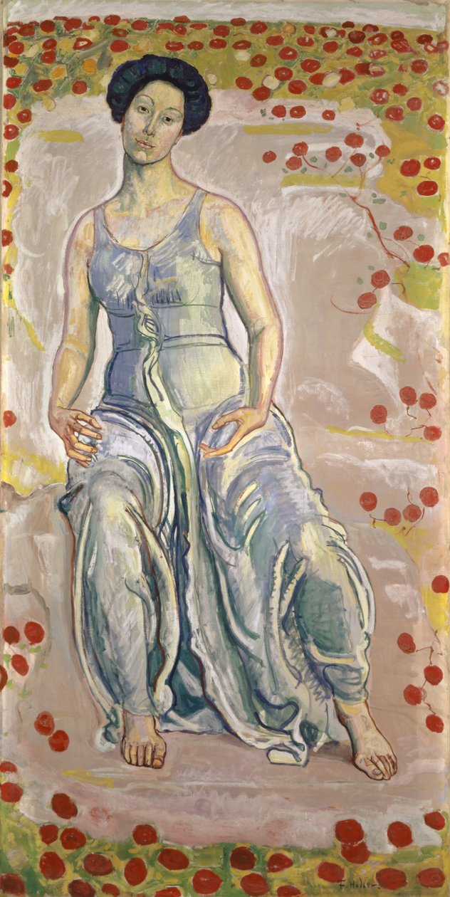 Heilig uur door Ferdinand Hodler