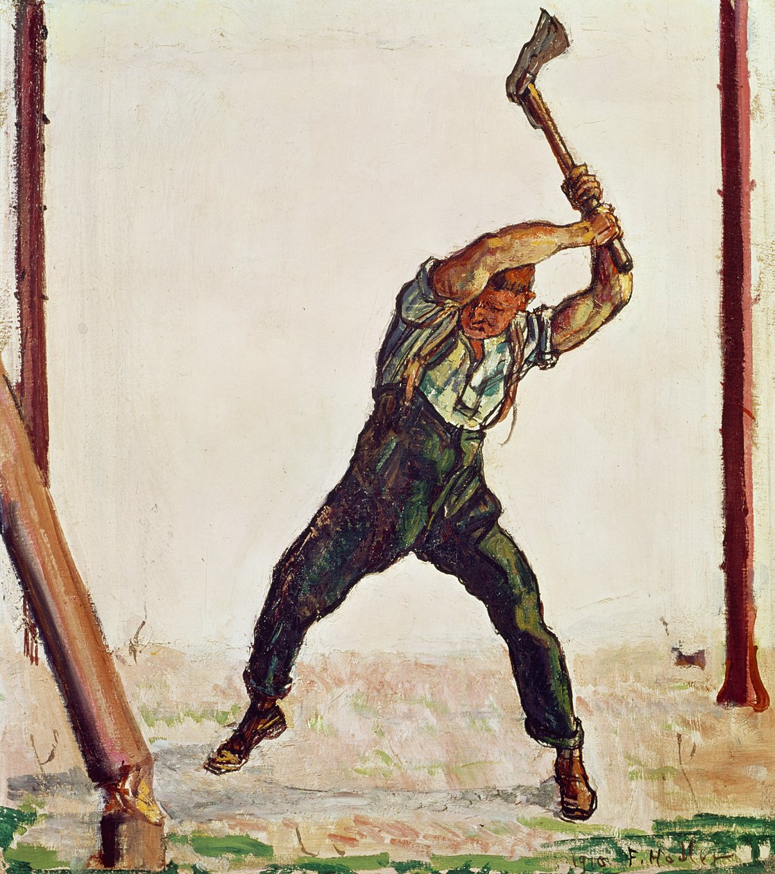 De Houthakker, 1910 door Ferdinand Hodler