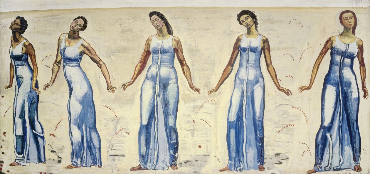 Uitzicht op de oneindigheid door Ferdinand Hodler