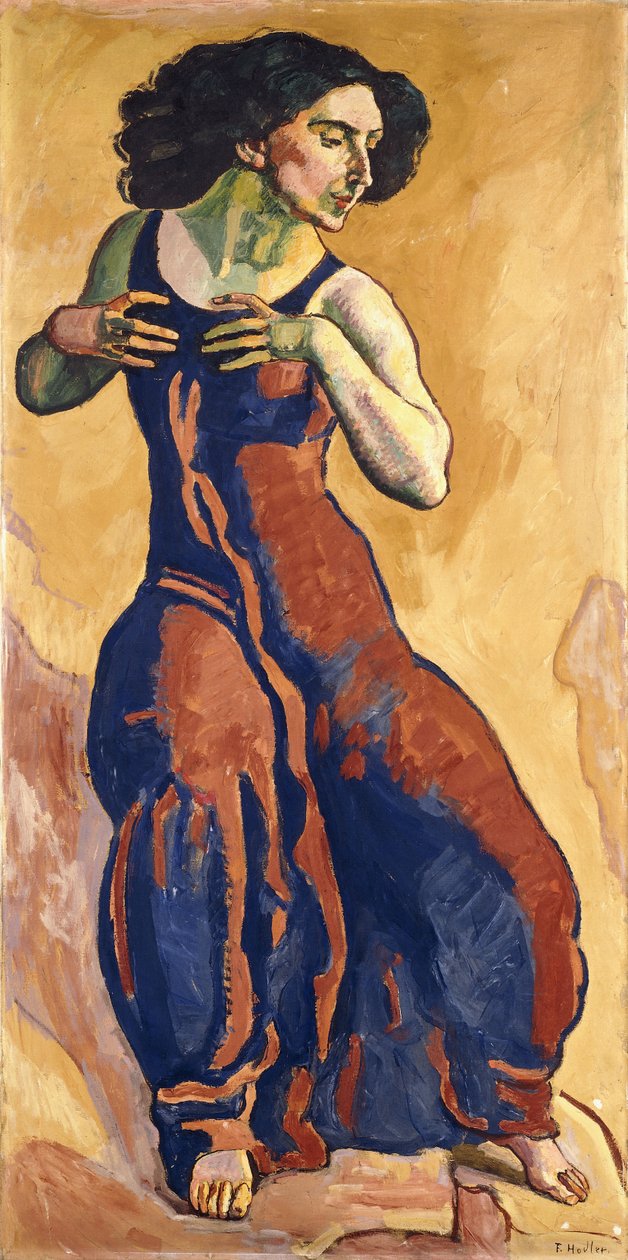 Vrouw in Extase, 1911 door Ferdinand Hodler