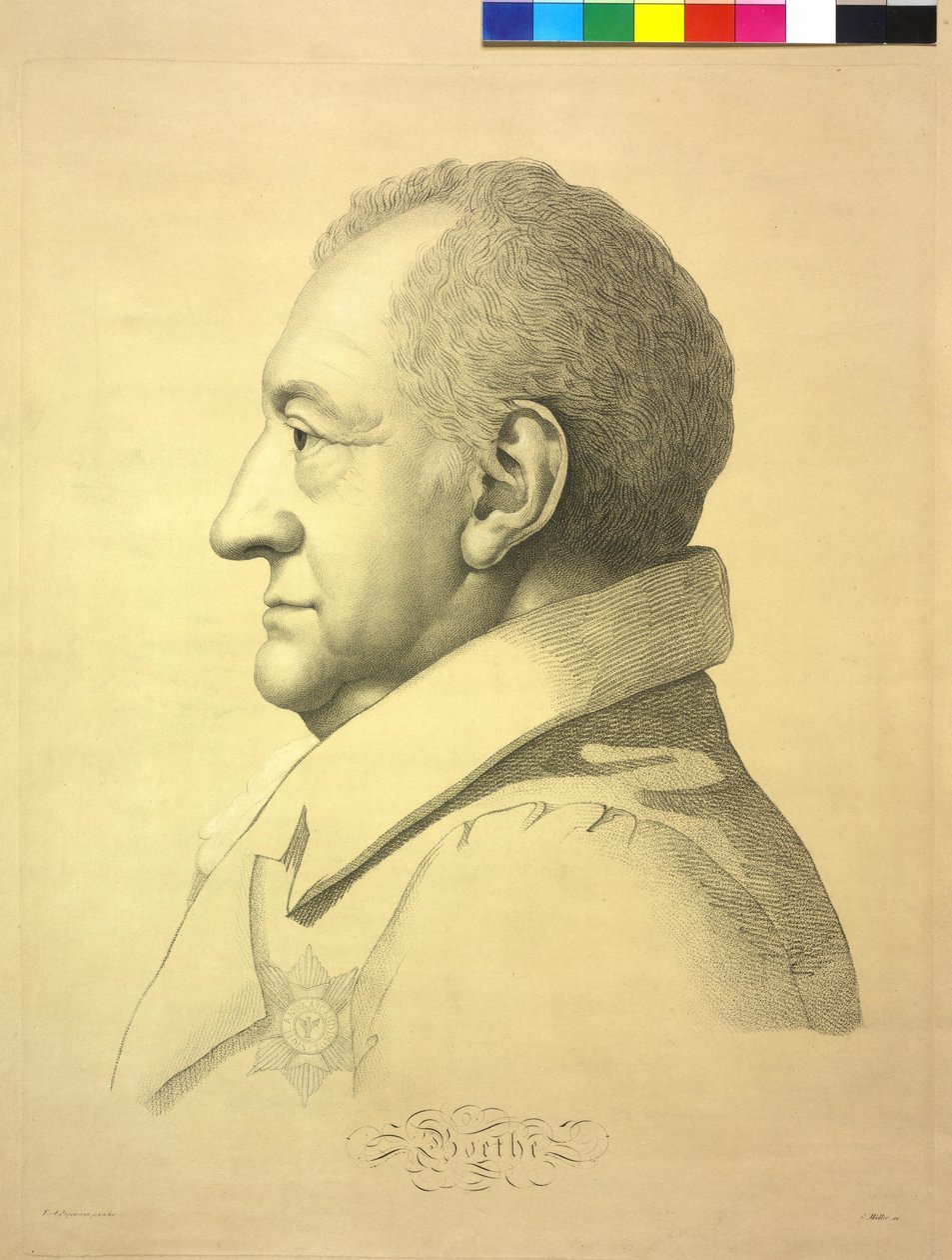 Goethe door Ferdinand Jagemann