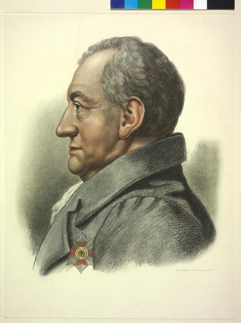 Johann Wolfgang von Goethe door Ferdinand Jagemann