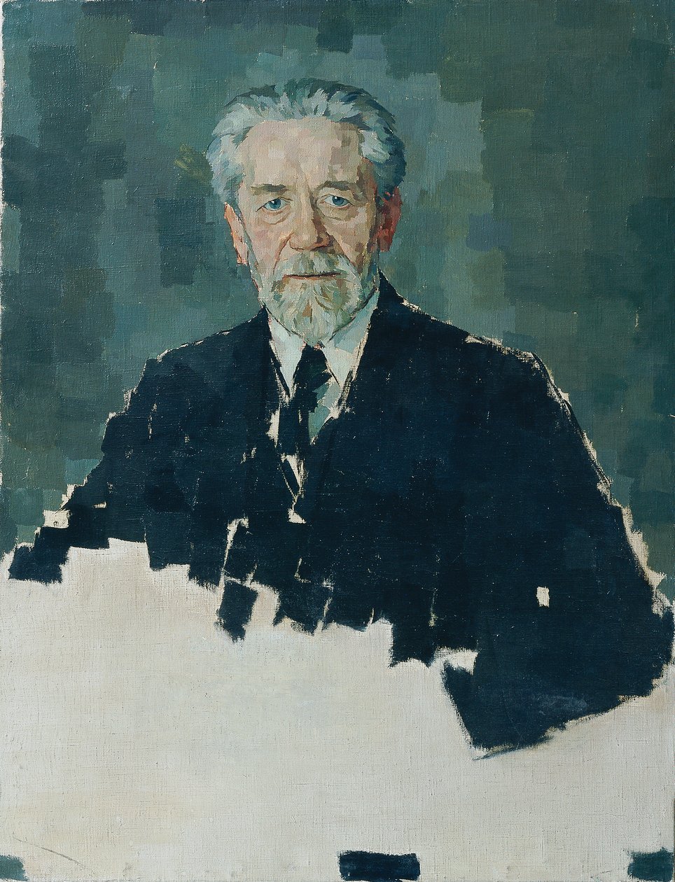 Professor Friedrich Becke door Ferdinand Matthias Zerlacher
