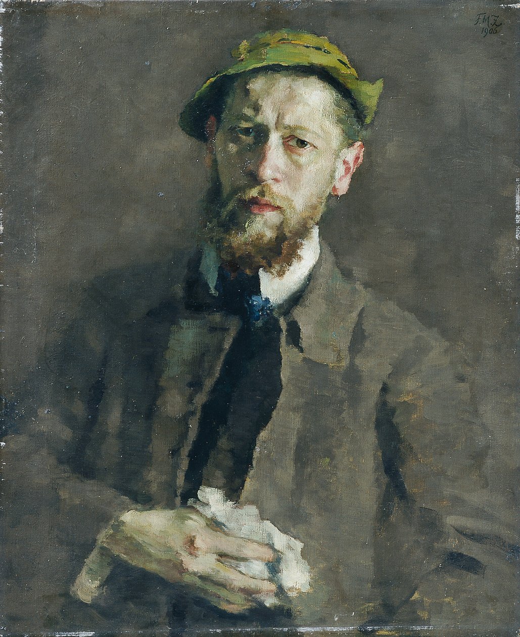 Zelfportret door Ferdinand Matthias Zerlacher