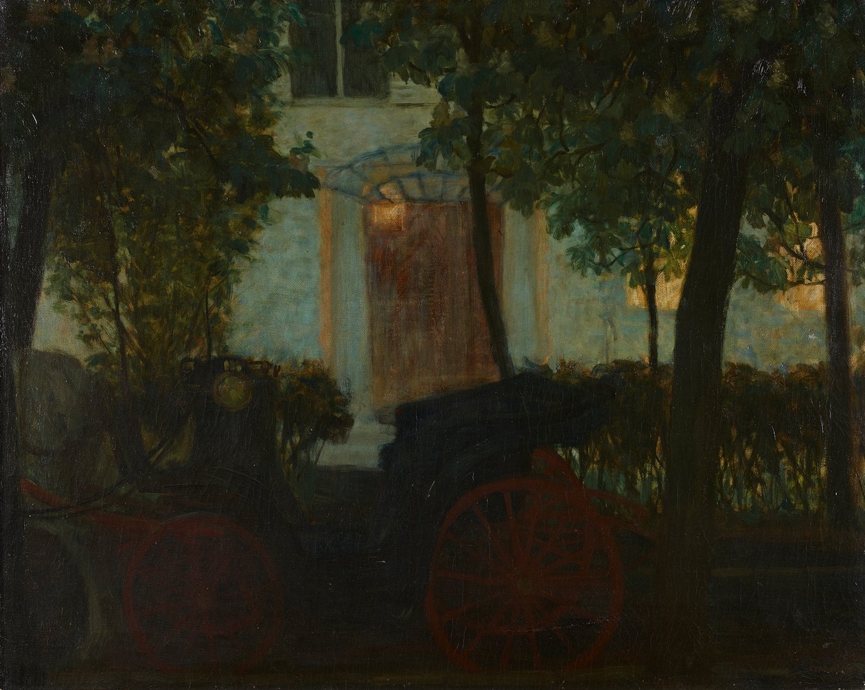 De Fiaker door Ferdinand Michl