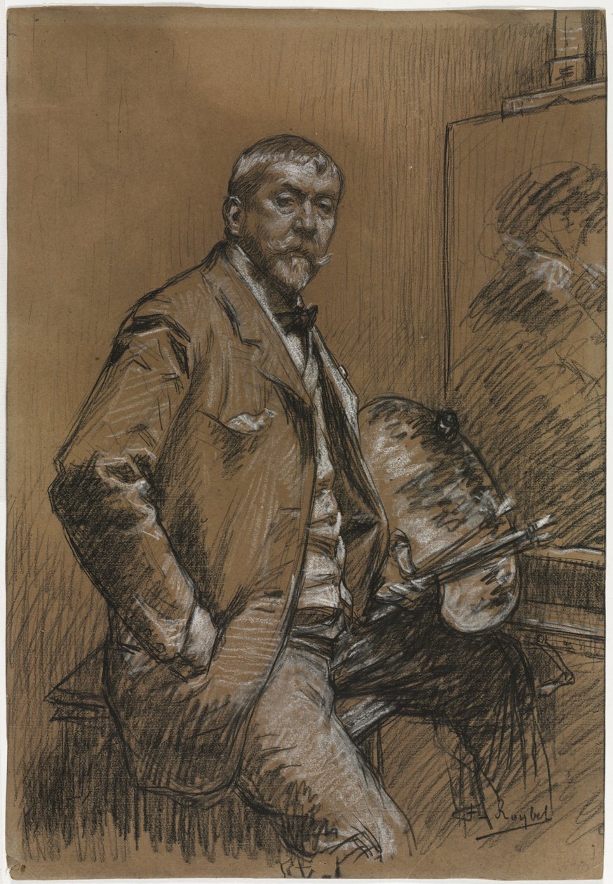 Zelfportret door Ferdinand Roybet