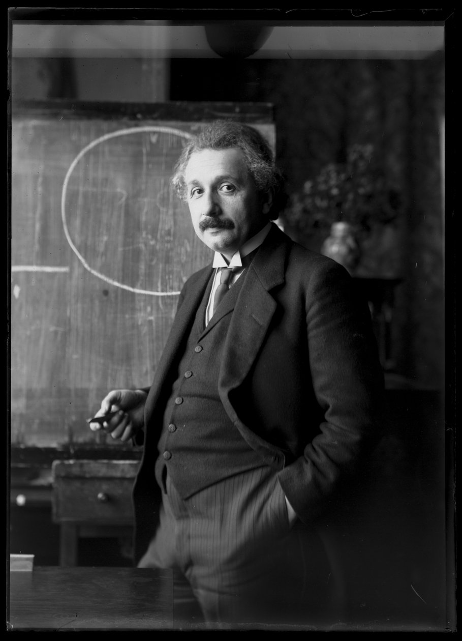 Afbeelding van Albert Einstein (1879-1955) door Ferdinand Schmutzer