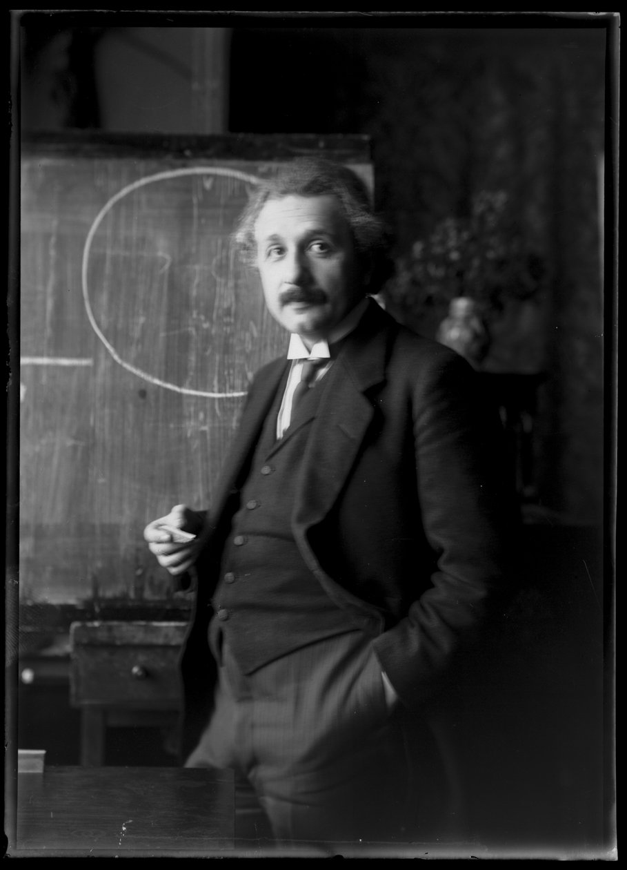 Afbeelding van Albert Einstein (1879-1955) door Ferdinand Schmutzer