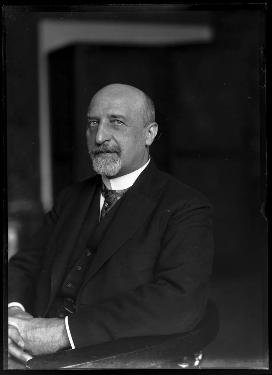 Portret van Karl Seitz (1869-1950) door Ferdinand Schmutzer