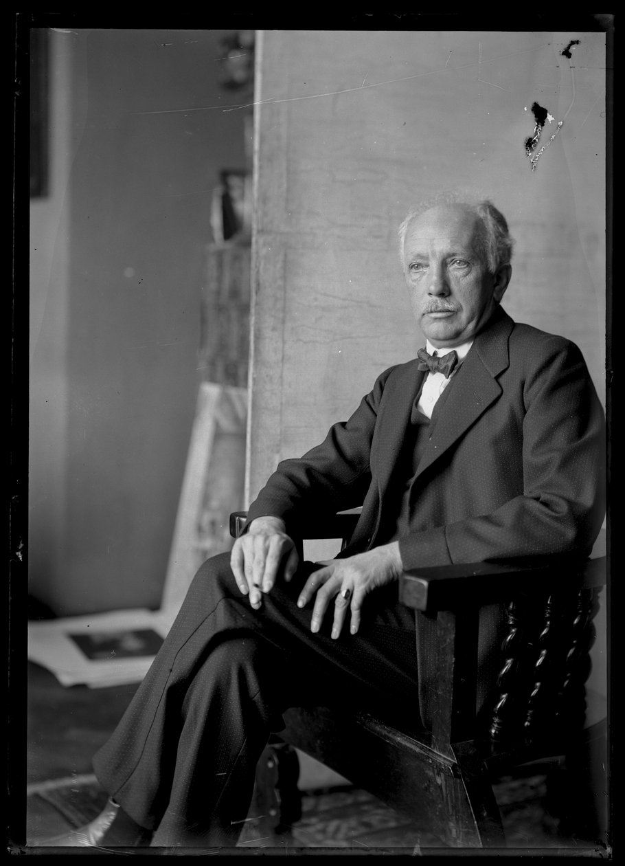 Afbeelding van Richard Strauss (1864-1949) door Ferdinand Schmutzer