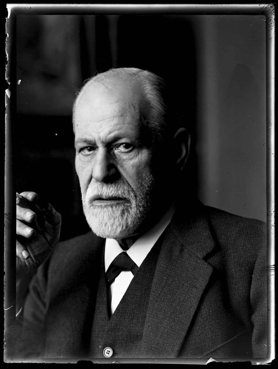 Portret van Sigmund Freud (1856-1939) door Ferdinand Schmutzer