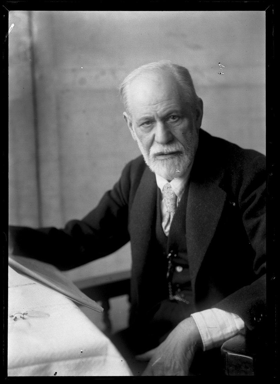 Sigmund Freud door Ferdinand Schmutzer