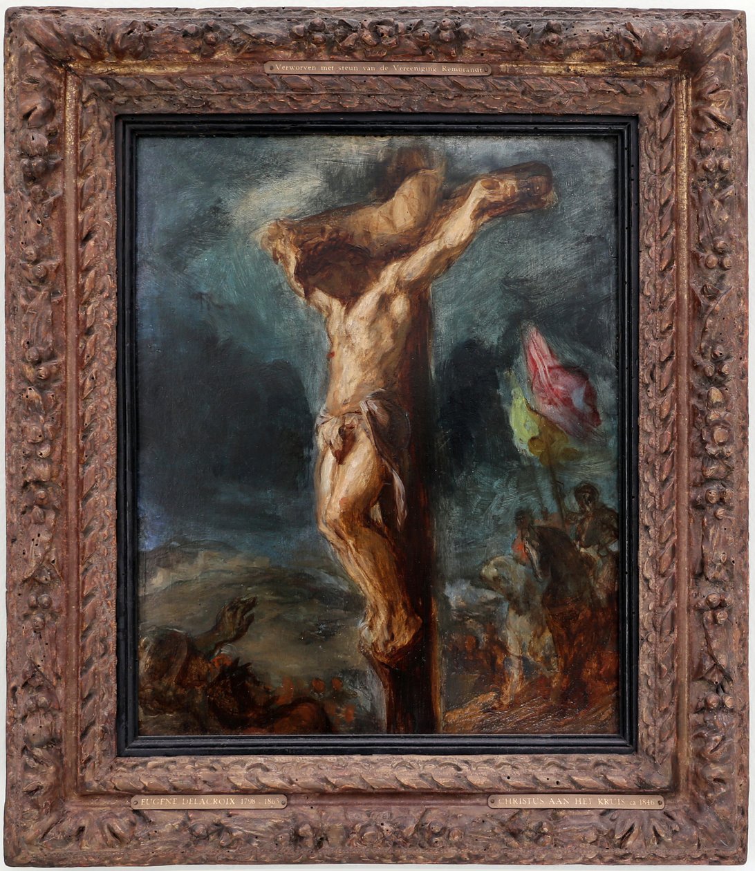 De kruisiging door Ferdinand Victor Eugene Delacroix