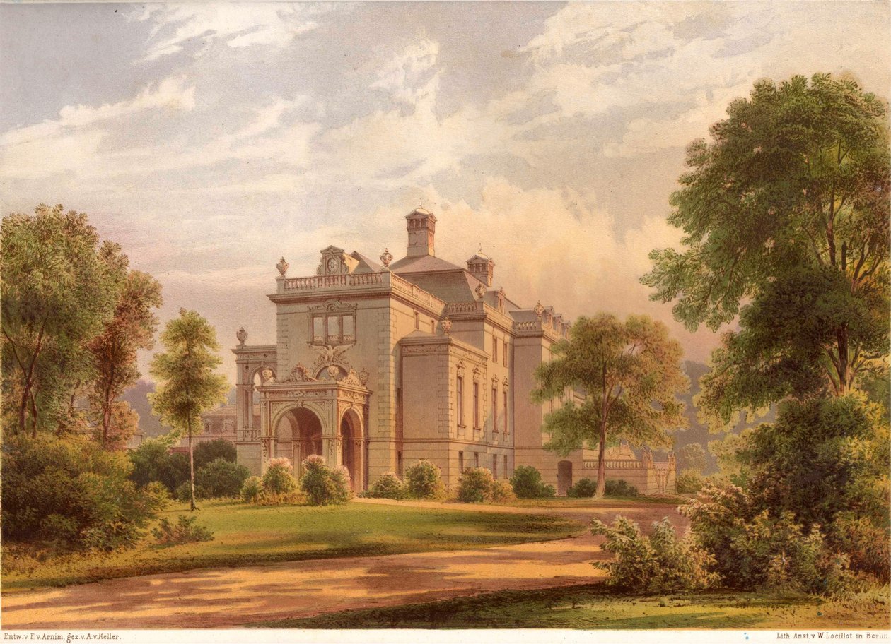 Jachthuis Glienicke door Ferdinand von Arnim