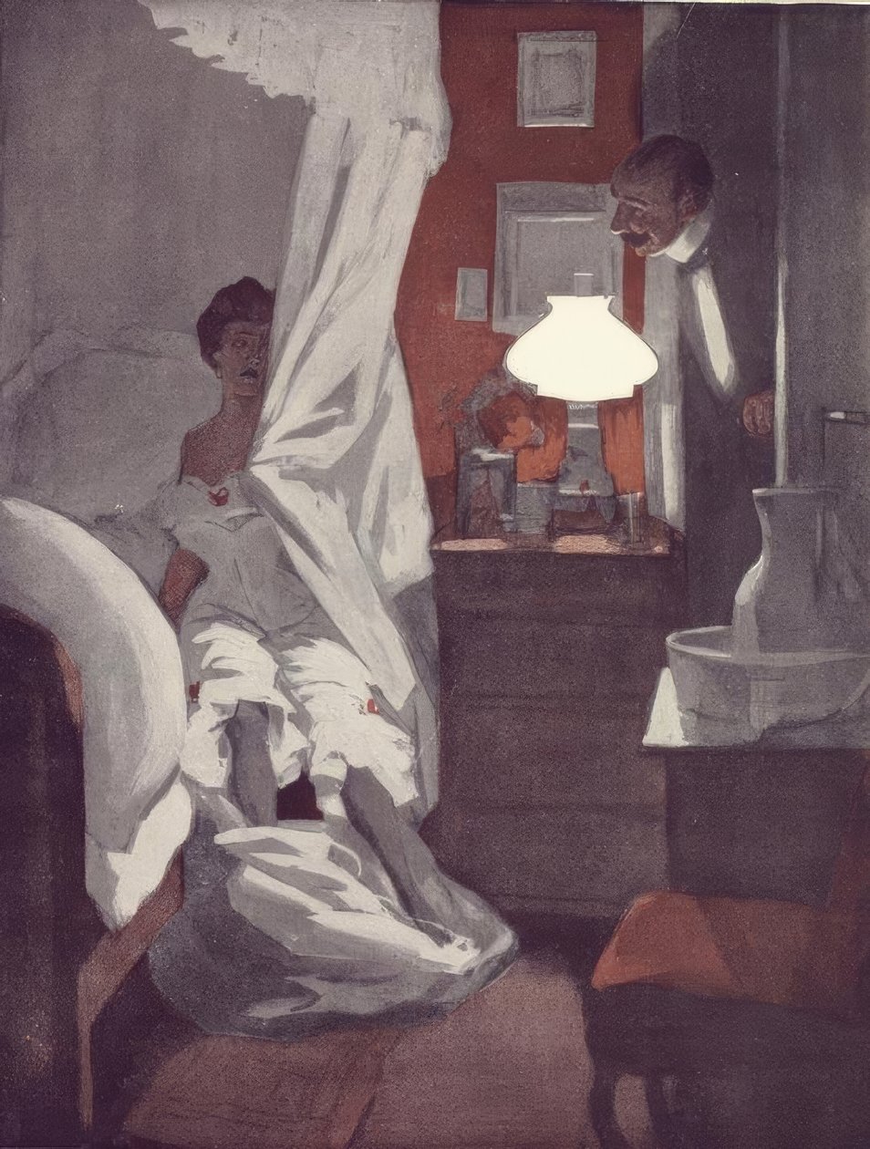 De gouvernante door Ferdinand von Reznicek
