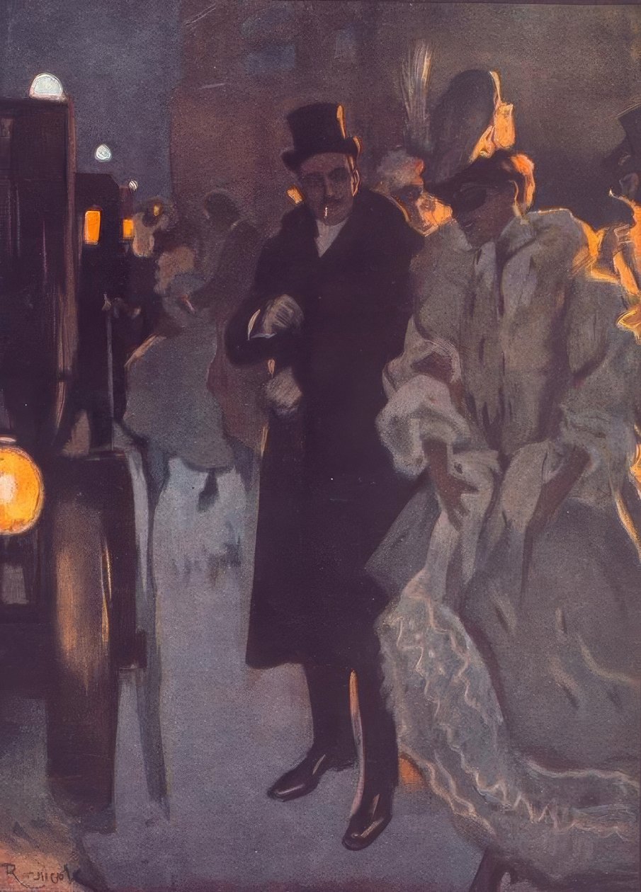 De vrolijke echtgenote door Ferdinand von Reznicek