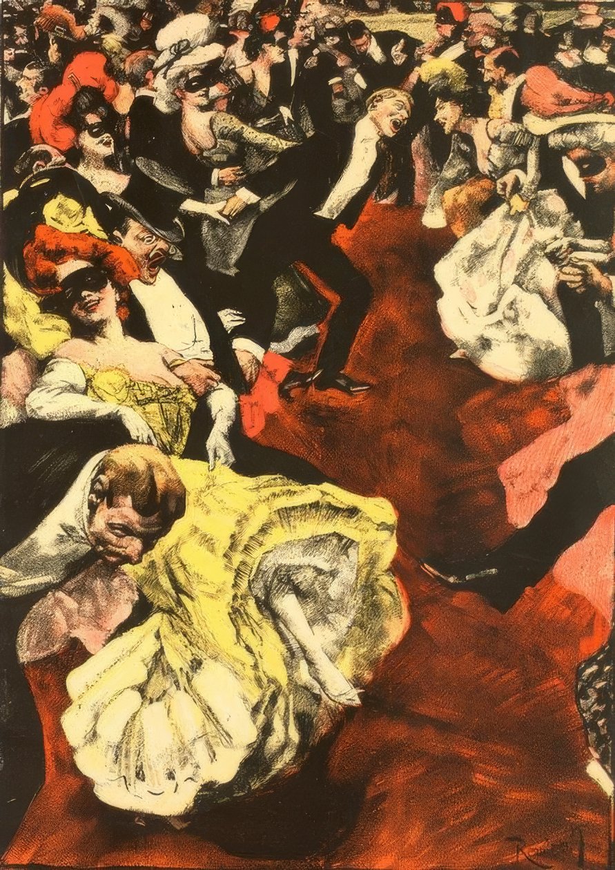 Reznicek / Lichtzinnigheid / Galante wereld / 1904 door Ferdinand von Reznicek