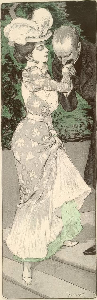 Zachte hint door Ferdinand von Reznicek