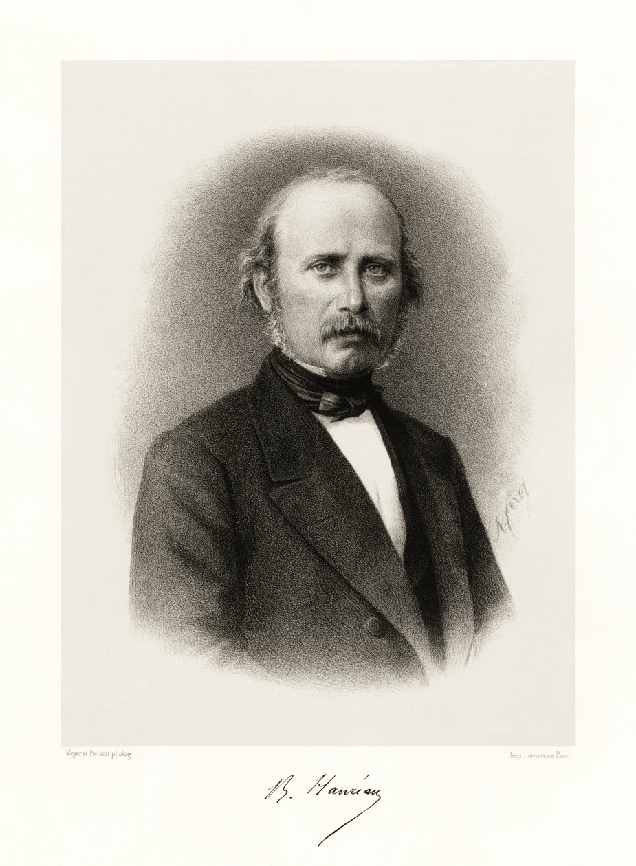 Jean Barthélemy Hauréau door Feret