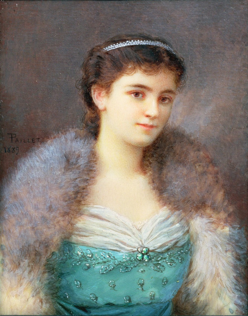 Mary Victoria Leiter, Lady Curzon, 1889 door Fernand Paillet