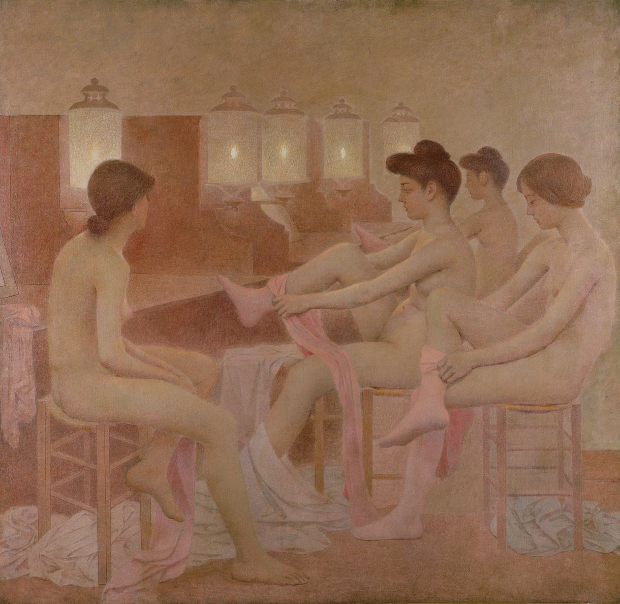 De Dansers, 1905-09 door Fernand de Cordova Pelez
