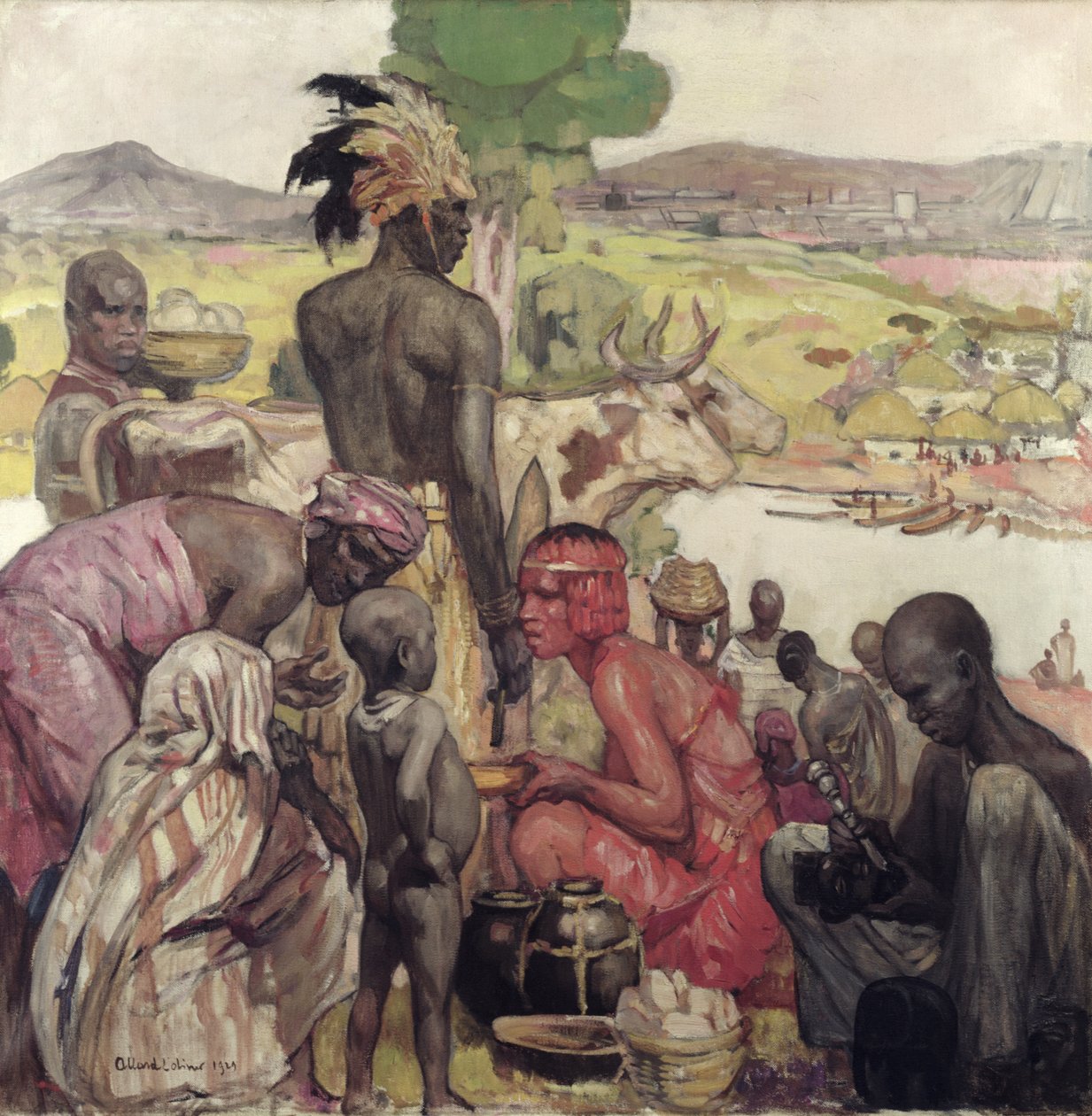 Matadi, 1929 door Fernand Allard L