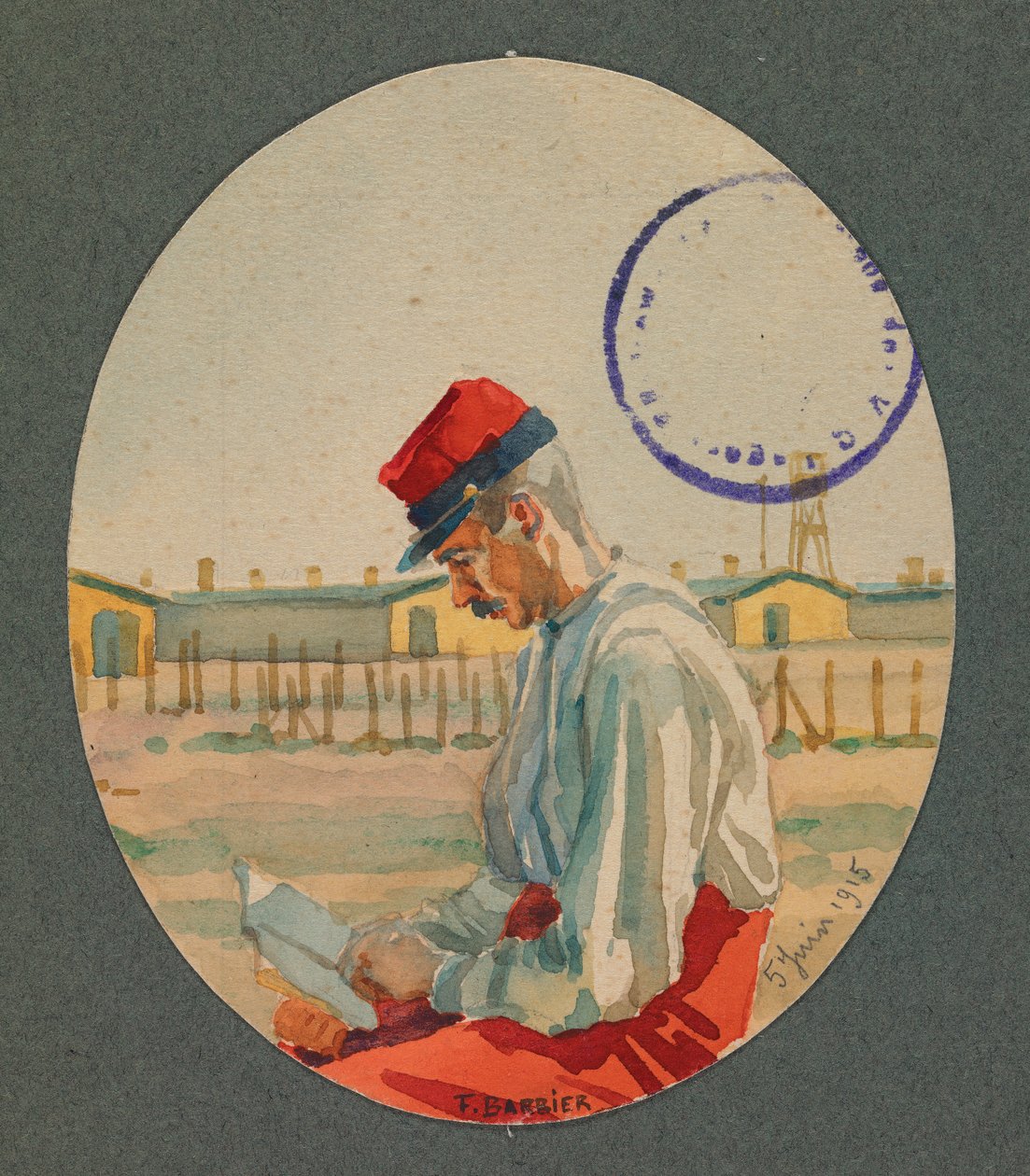 Mijn vriend Simonet, een gevangene in Gustrow door Fernand Barbier