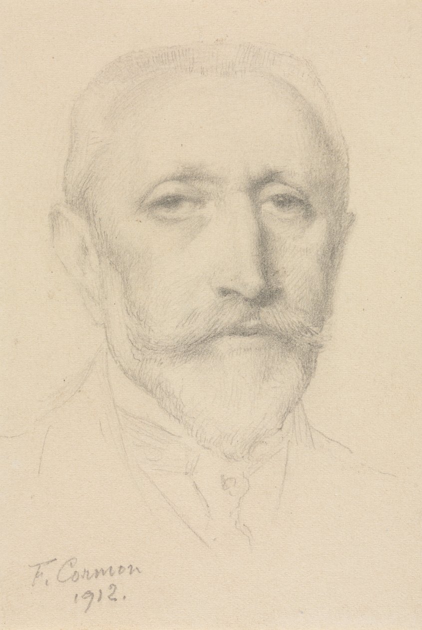 Zelfportret door Fernand Cormon