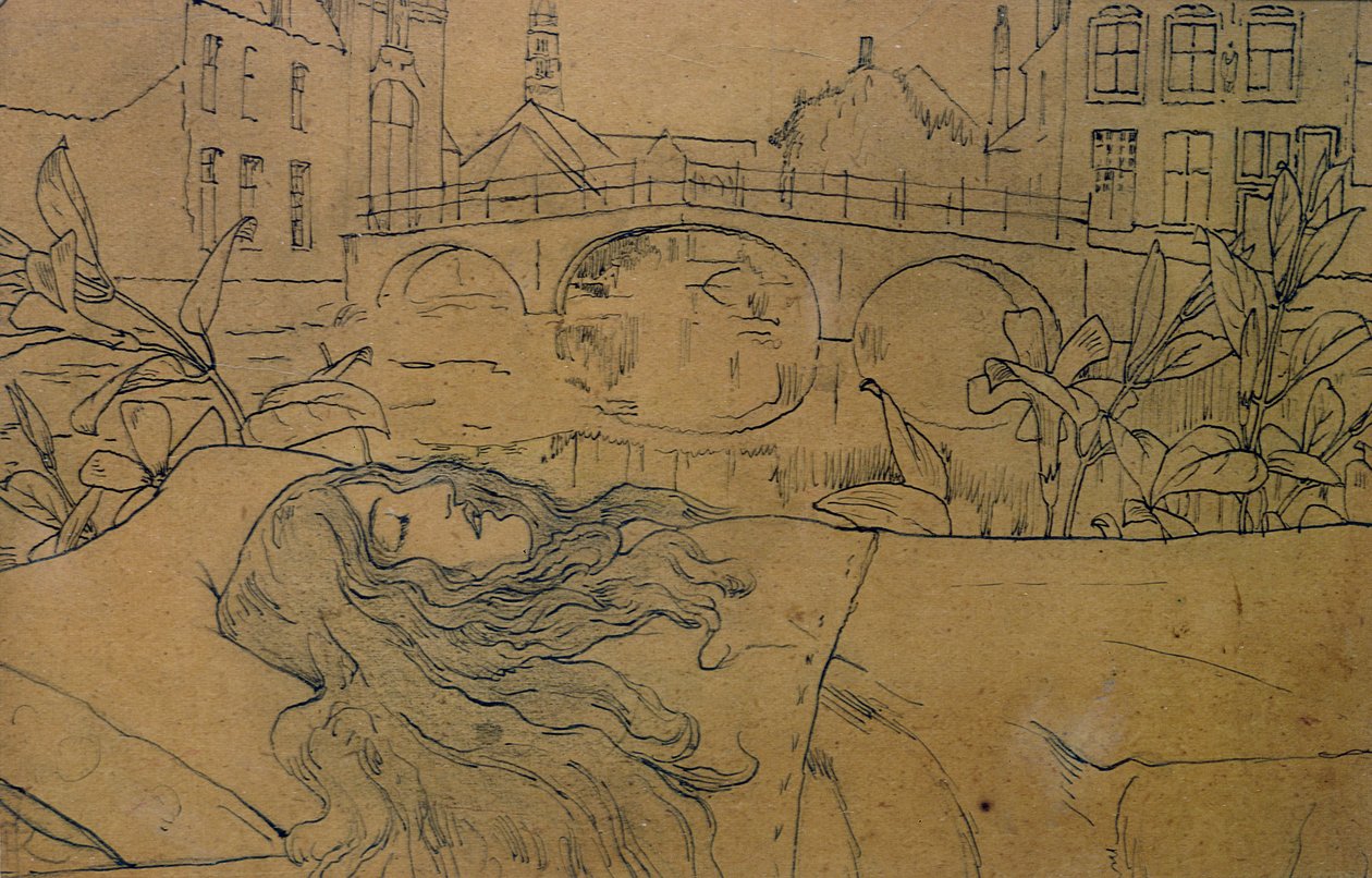 Brugge, De Dood door Fernand Khnopff