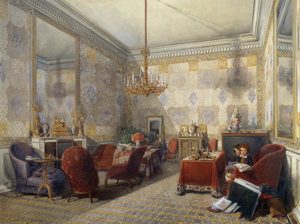 Salon door Fernand de Cordova Pelez