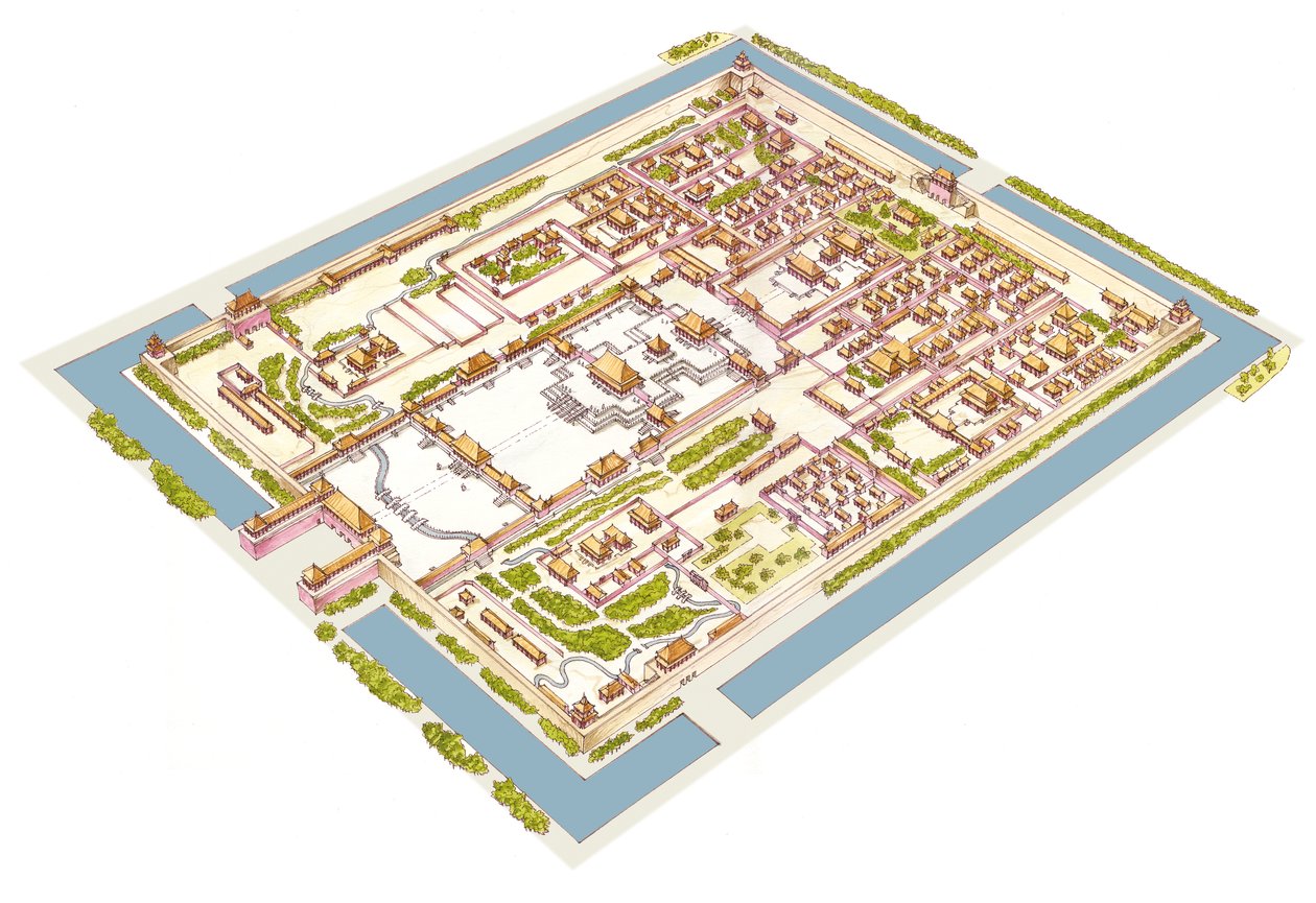 Verboden Stad, Beijing door Fernando Aznar Cenamor