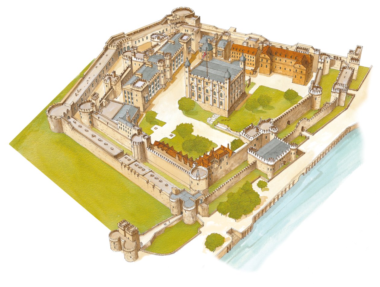 De Tower of London. Londen door Fernando Aznar Cenamor