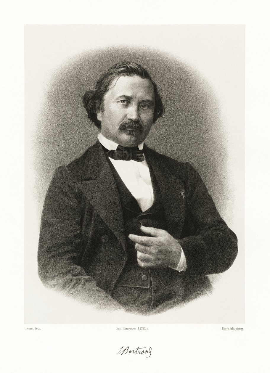 Joseph Louis François Bertrand door Ferret