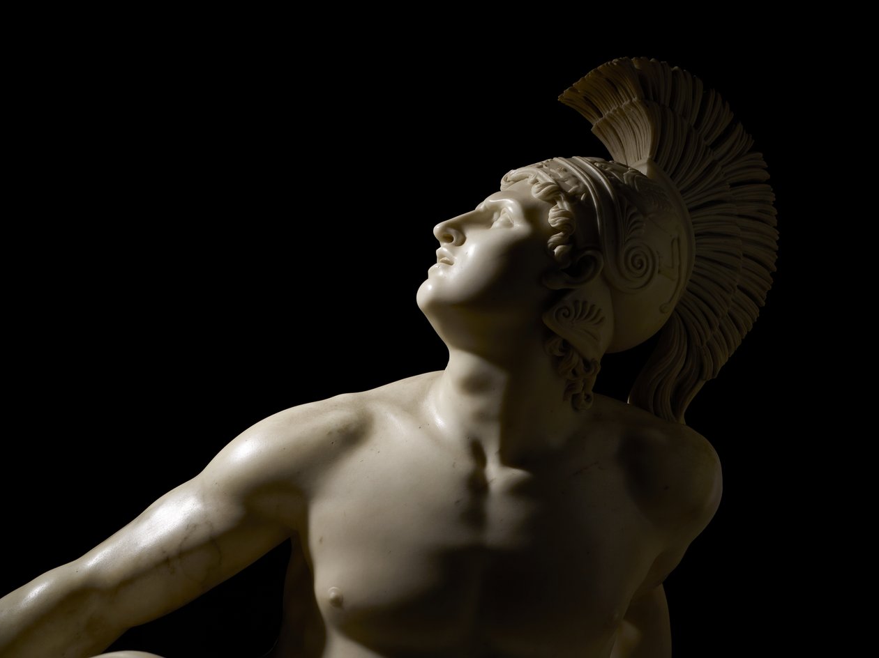 De gewonde Achilles door Filippo Albacini