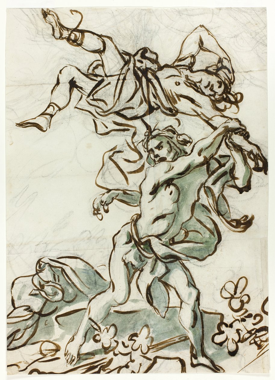 Hercules en Lichas door Filippo Falciatore