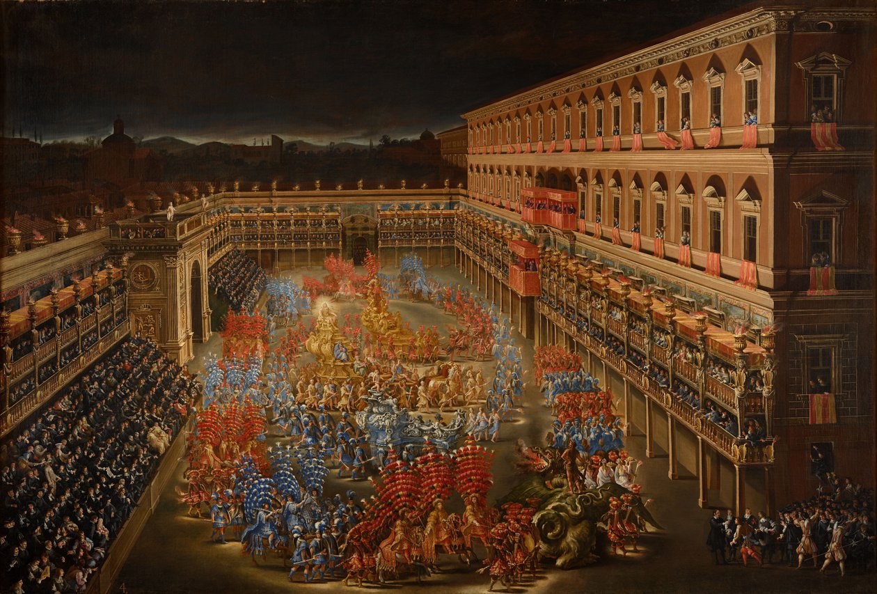 Tornooi van carrousels door Filippo Gagliardi